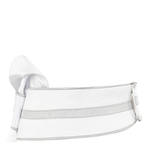 Cravate Anky Stone-Deluxe Blanc-argenté M pour un col impeccable - 2