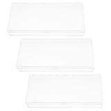 TOVINANNA 3 Stück Transparente Banknotenhüllen aus robustem Kunststoff Schützende Geldscheinschutzhüllen für Scheine Klarer Organizer für Banknoten für Sammler und Sichere Geldaufbewahrung