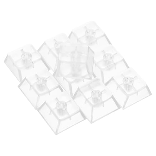 Teclas transparentes para teclado mecánico retroiluminado Tofficu de fácil mantenimiento