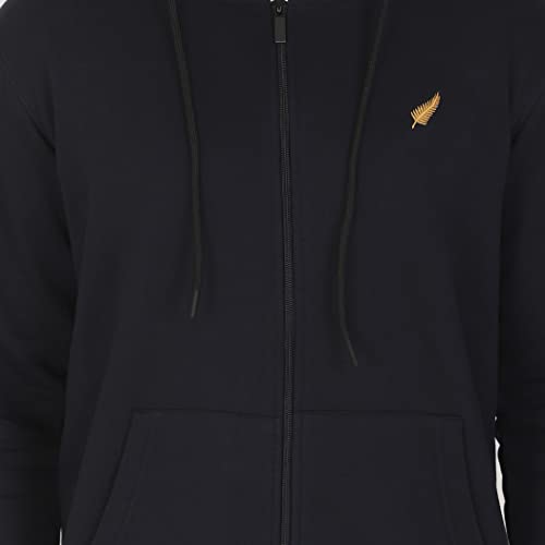Image of D-GREEN Sweatshirt for Men Stylish Hoodie with Zipper and Full Sleeves Winter Wear