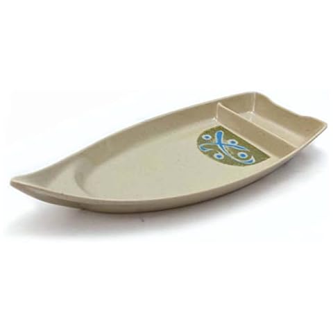 JapanBargain Sushi Boat Shape Plate Cover