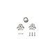 FMS Spinner Set F7F- FMMTA112 Replacement Airplane Parts