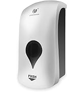 Manual Foam Soap Dispenser, 35oz (1000ml) Commercial Refillable Foaming Soap Dispenser-White, CHU...