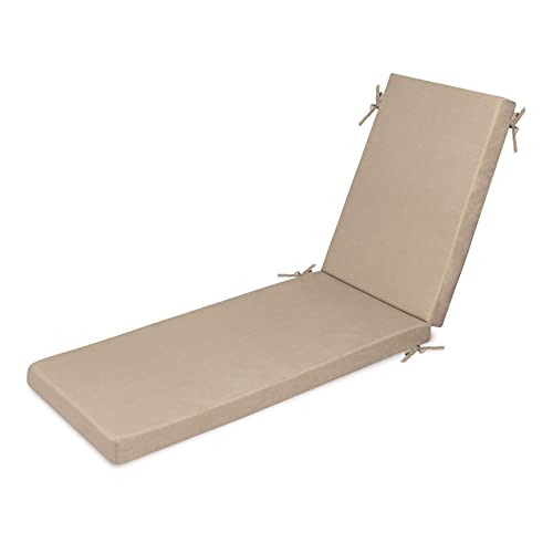 memory foam chaise lounge pad