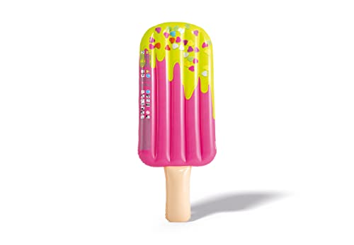 INTEX Inflatable Popsicle Pool Float with Realistic Printing, 75' X 30' – Style May Vary