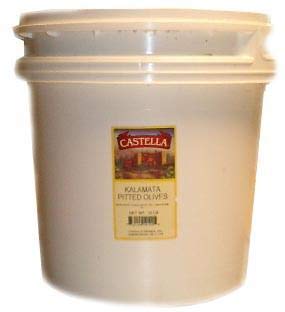 Kalamata Pitted Olives (castella) 10lb
