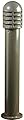 Dabmar Lighting D3400-BZ Powder Coated Cast Aluminum Bollard, Bronze