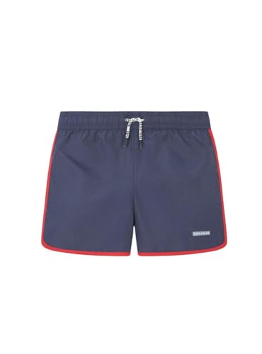 Pepe Jeans Piping Bañador Niño, Azul (Navy), 14 Años