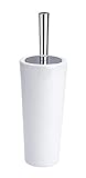 Inkl. WC-Bürste mit auswechselbarem, schwarzem Bürstenkopf von Ø 7,5 cm