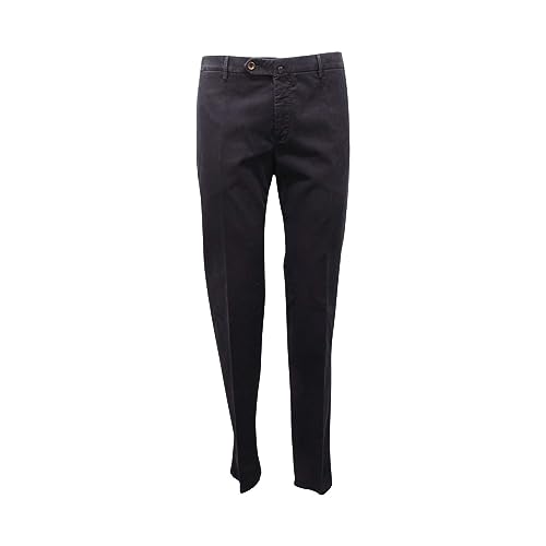 Pantalon PT Torino Superslim Fit bleu homme en coton élégant et ajusté