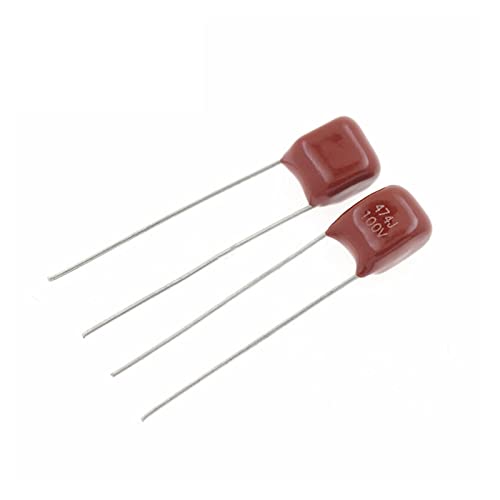 Condensateur 474J 100V 0.47uF film CBB pas 5mm pour filtrage audio et réparation électronique