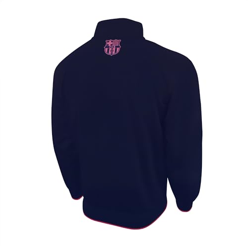 Icon Sports Officially Licensed FC Barcelona Soccer Track Jacket - Unisex Adult