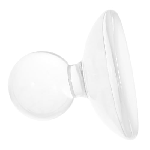 SHINYPASING Kristall Müller Stößel aus Künstlichem Kristall Mattierter Griff Kompakter Mörser...