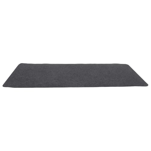 FIXOSHEE Alfombrilla de Ratón Extragrande de Fieltro Gris Antideslizante 90X40 CM para Escritorio Protector de Mesa Grande para Oficina y Gaming Base Estable para Control Preciso