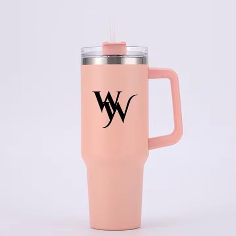 40oz Insulated Stainless Steel Tumbler with Handle – Double Wall Vacuum Flask Water Bottle