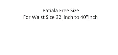 Image of FASHION GALLERY Women's Rayon Relaxed Fit Patiala Salwar with Full Length Drawstring Closure Type and Flexible Waist | Patiala Pant for Woman Free Size Fit Upto XXL