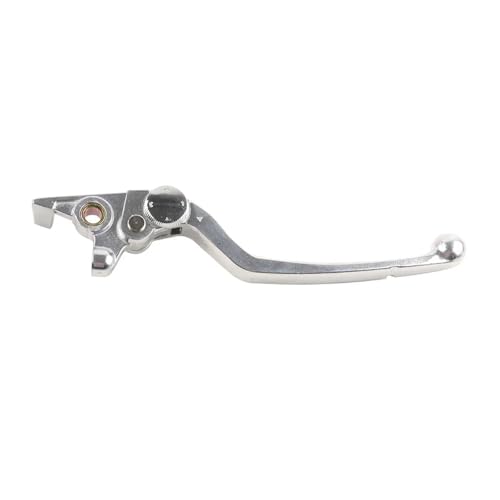 WXOSET Palanca de Embrague de Freno de Motocicleta Compatible con Accesorios MT03 MT10 FZ10 FJ 09 FZ6 Fax Machine FZ6R FZ8 FZ1 FZ1N Fax Machine XJ6 XJ6N XJR1300(Brake Lever Silver)