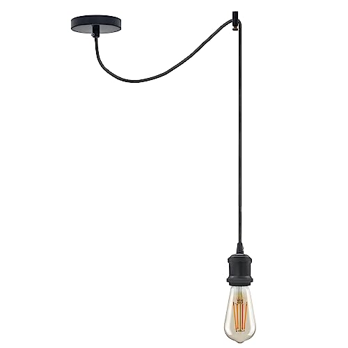 Supporto standard E27: il kit lampada ragno include un supporto standard E27, compatibile con lampadine fino a 60 W, fornendo un'illuminazione sufficiente per l'atmosfera desiderata.