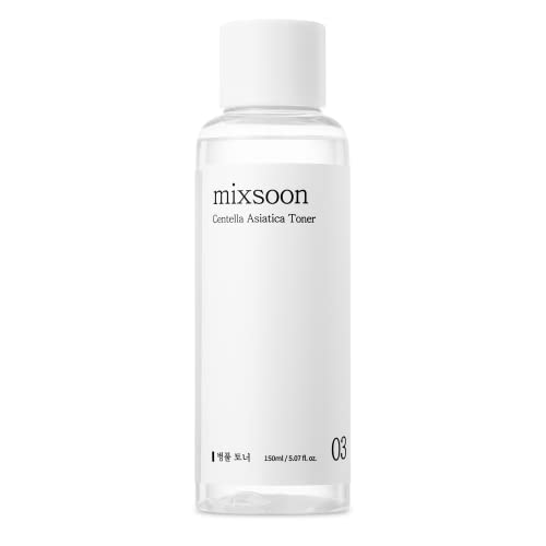 Image of mixsoon Centella Asiatica Toner 150 ml - Hydrating & Soothing Korean Face Toner for Sensitive, Dry or Irritated Skin - Lightweight Skin Essence & Moisture Booster