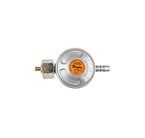 Druckregler Régulateur de Pression de gaz 37 mbar 1.5 kg/h Propane détendeur de Bouteille de gaz Butane et régulateur