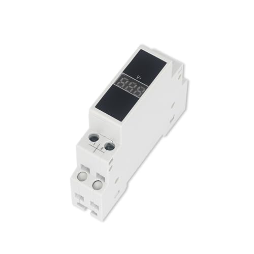 Voltmètre modulaire LED AC 80-500V au format mini compact - 3