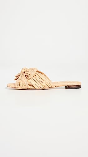 Image of Loeffler Randall Women's Daphne Pleated Bow Slides