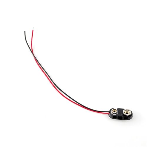 Conectores de batería de 9V con hebilla a presión y salida CC tipo T e I