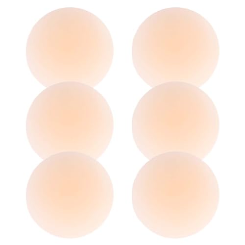 ZENQARI 3 Paia Copricapezzoli Silicone Silicone Copricapezzoli Riutilizzabili Adesivi per