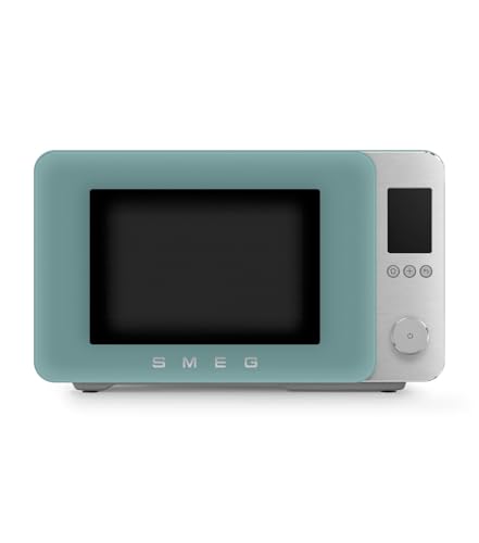 Smeg, Forno a Microonde Combinato MOC02EGMEU, 9 Funzioni e 3