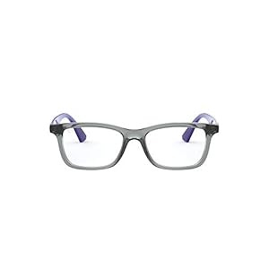 Ray-Ban 0RY 1562 3745 48 Lunettes de Soleil, Gris (Transparent Grey), Mixte Enfant