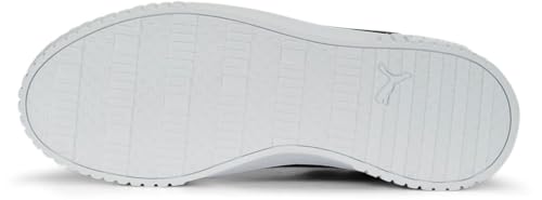 PUMA Womens Carina 2.0 Laser Cut Lace Up Sneakers Shoes Casual - White4