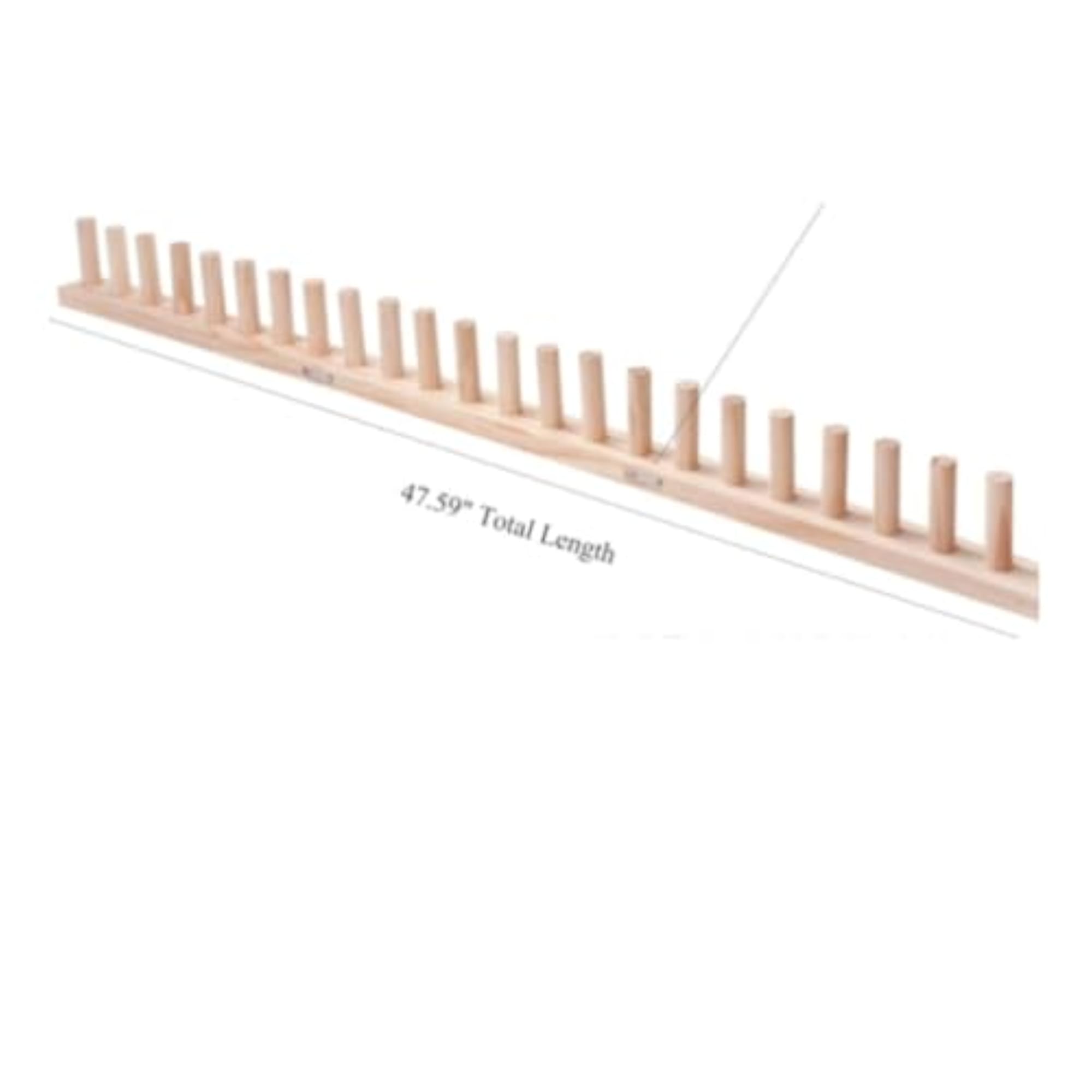 Hand Weaving Frame with Adjustable Wooden Loom for Beginners