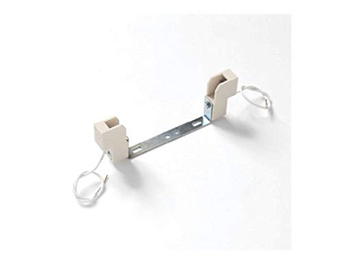 PORTALAMPADE R7S 118mm CERAMICO CON STAFFA