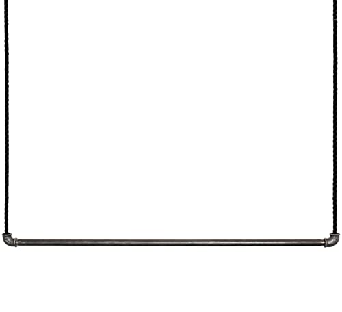 craftwerk 11 Hängegarderobe Raw | Metall Rohr mit Segel Seil |...