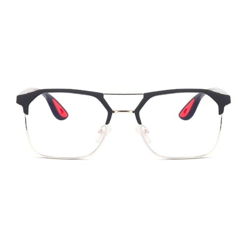 Image of Blue Light Filter Glasses Unisex Computer Eyewear for Men and Women Anti Glare Screen Protection Glasses for Laptop Mobile Gaming Work Reading Digital Eye Strain Relief Spectacles