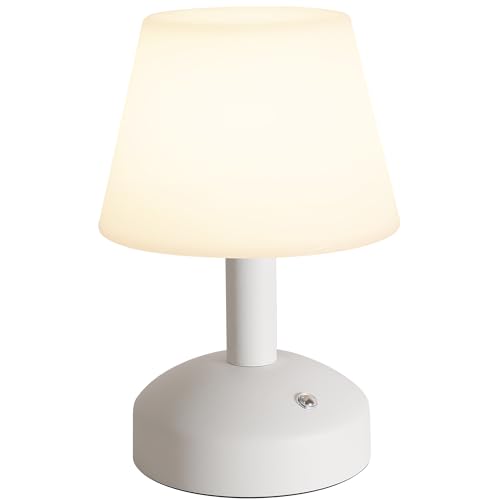 VISDANFO Pequeña lámpara de mesa LED inalámbrica