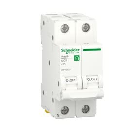 Interruptor magnetotermico para vivienda Schneider Electric R9F126201p+N 20A