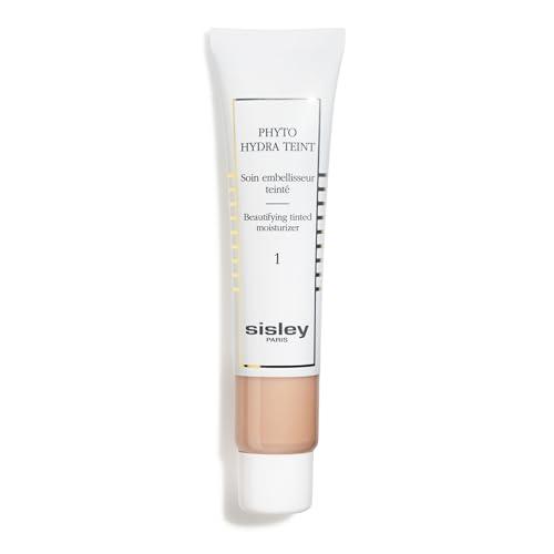 Phyto-Hydra Teint, No. 1 Light - 40 mL - Beautifying Tinted Moisturizer - Evens, Corrects & Illuminates - Glide-On, Light Texture for Glowy, Bare-Skin Finish