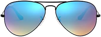 Ray-Ban RB3025 Classic Mirrored Aviator Sunglasses