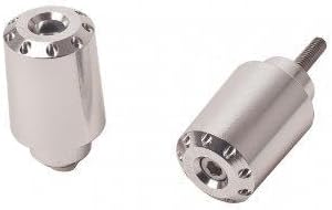 Puig 7425P Silver Large Bar End (For Handlebar)