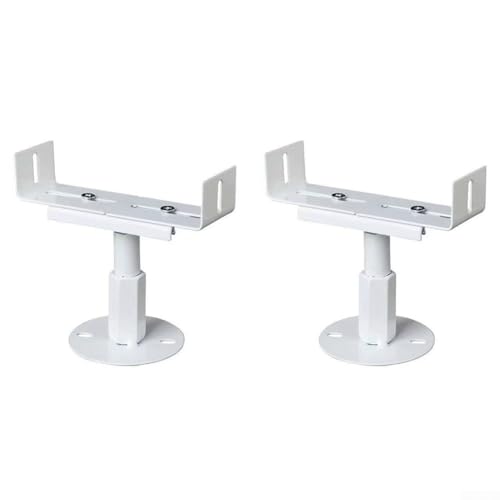 HEBEOT Juego de 2 soportes ajustables para radiador, soporte de piso de radiador, soporte de radiador de acero, soporte de piso de cobre y aluminio de dos columnas para el hogar