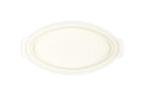 Image of Le Creuset Stoneware Heritage Fish Baker, 1.7 qt., Sea Salt