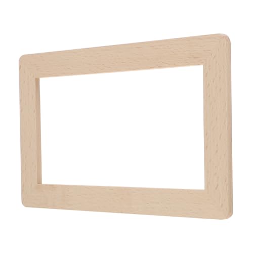 Placa de pared de madera premium Didiseaon con cantos pulidos de haya 2