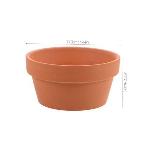 Mini pots terre cuite design épuré pour végétaux d'exception - 3