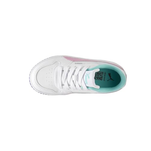 PUMA Toddler Girls Carina Street 2.0 Perforated Lace Up Sneakers Shoes Casual - White4