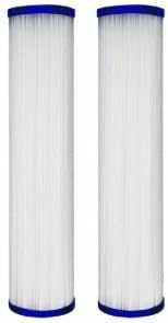 Compatible for S1-20BB Compatible Pleated Cellulose Filter Cartridge, 20" x 4-1/2 2 PACK",