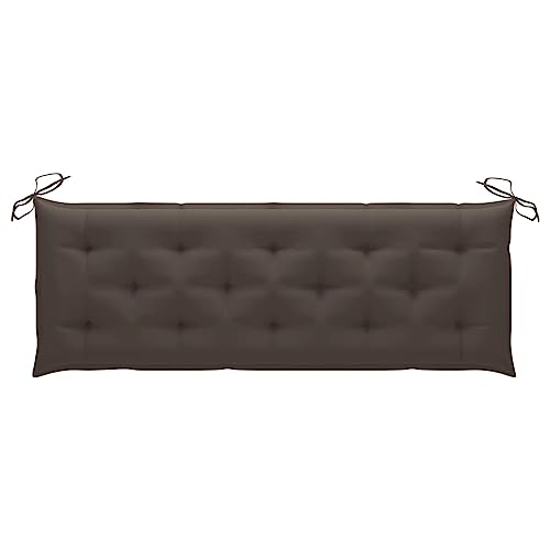 Banc de jardin en teck massif 159 cm empilable résistant intempéries - 5