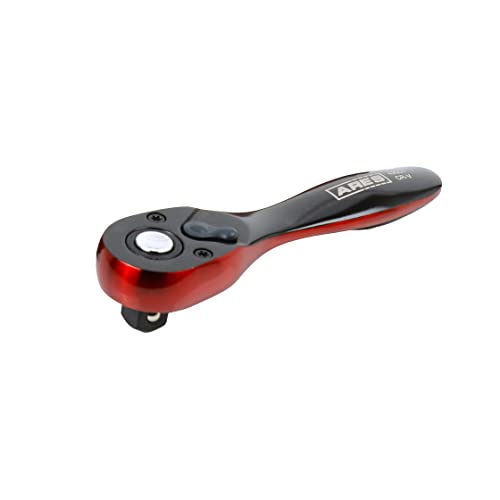 Image of ARES 42051 3 /8 inch Drive Stubby Dual Tone 72-Tooth Ratchet