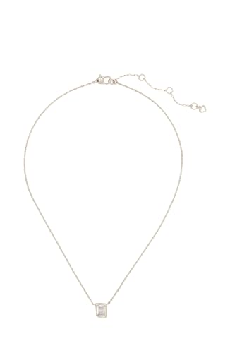 Kate Spade New York MOLTEN GLASS Pendant, Clear/Silver
