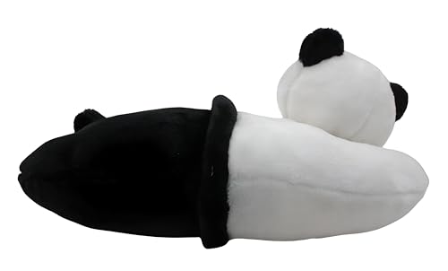 Image of Tickles Panda Soft Stuffed Plush Animal Bolster Pillow Cushion for Kids Boys & Girls Birthday Gift (Size: 40 cm Color: Black & White)
